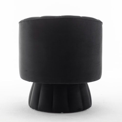 Willa Arlo Interiors Murrow Upholstered Swivel Barrel Chair & Reviews